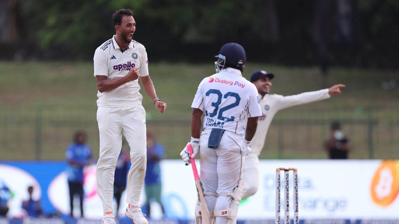 IND vs SL : కొలంబో టెస్టులో ప‌ట్టుబిగిస్తున్న భార‌త్.. ముగిసిన రెండో రోజు ఆట‌..