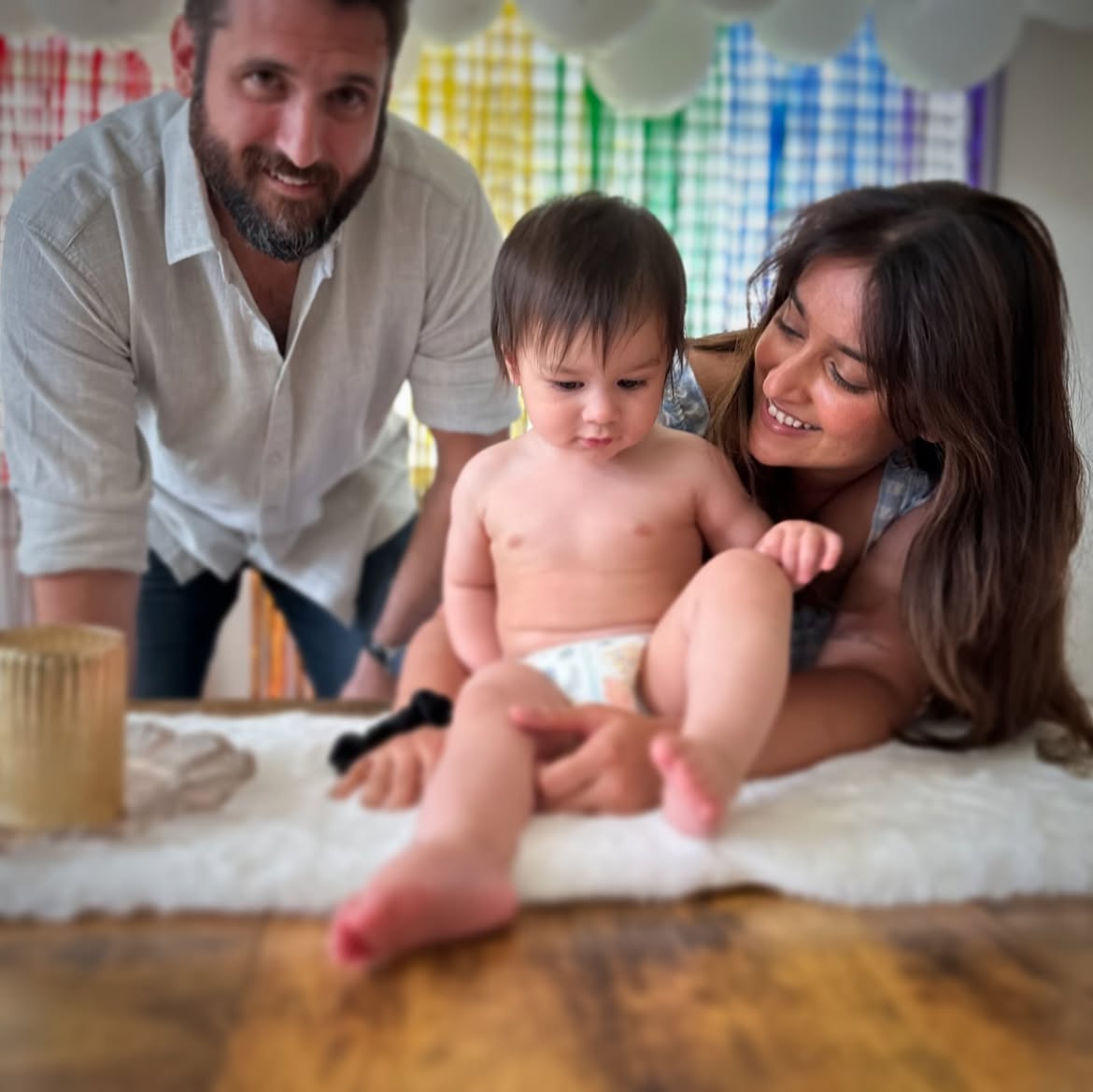 Ileana D'Cruz Son Koa Phoenix Dolan Third Birthday Special Photos