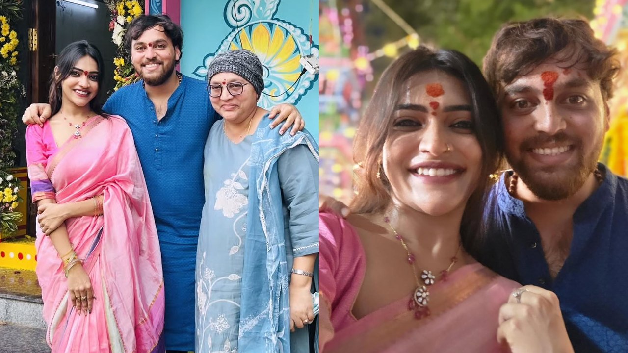 Ishwarya Vullingala : ఫ్యామిలీతో నటి ఐశ్వర్య.. బోనాలు స్పెషల్ ఫొటోలు..