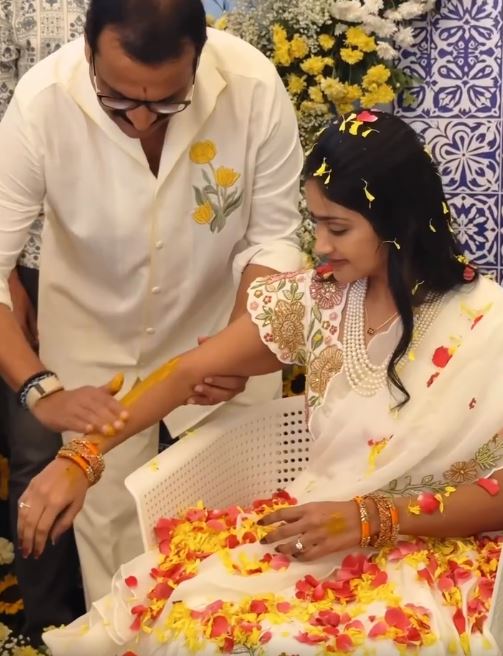 Bandla Ganesh Daughter Janani Bandla Haldi Ceremony