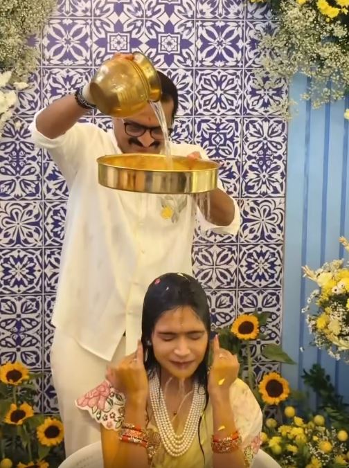 Bandla Ganesh Daughter Janani Bandla Haldi Ceremony