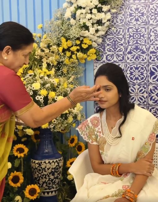 Bandla Ganesh Daughter Janani Bandla Haldi Ceremony