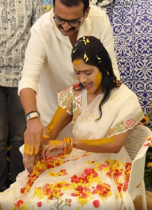 Bandla Ganesh Daughter Janani Bandla Haldi Ceremony