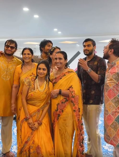 Bandla Ganesh Daughter Janani Bandla Haldi Ceremony
