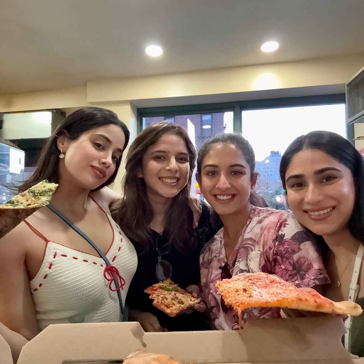 Janhvi Kapoor Enjoying Vacation with Friends
