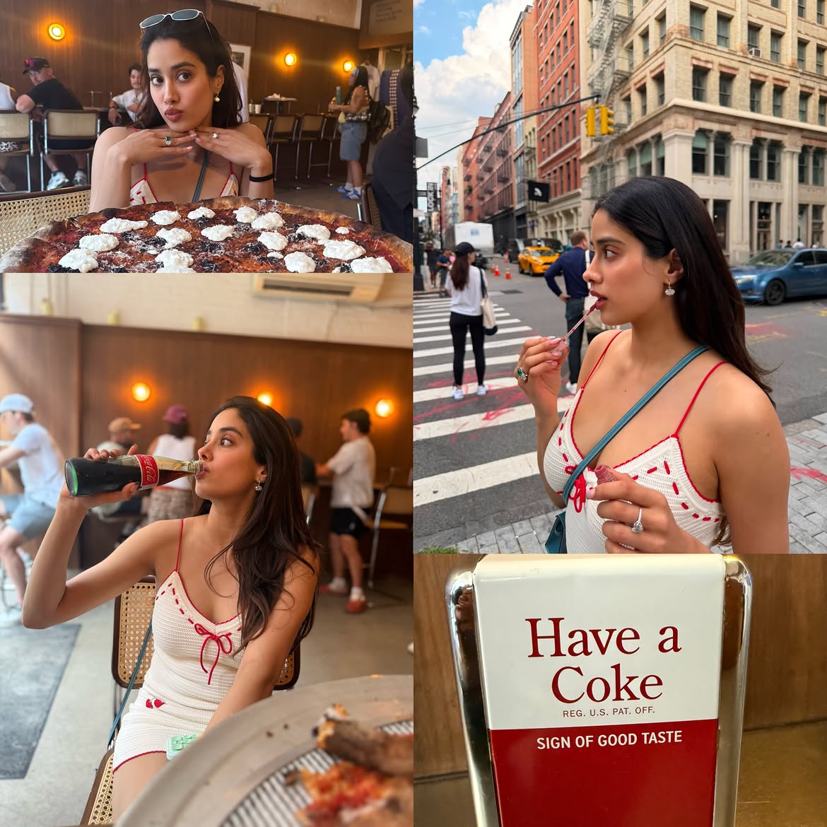 Janhvi Kapoor Enjoying Vacation with Friends