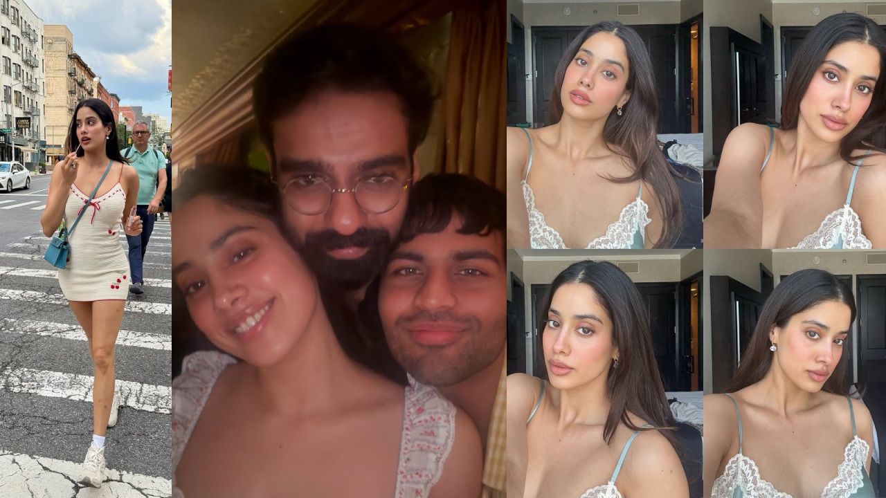 Janhvi Kapoor Enjoying Vacation with Friends