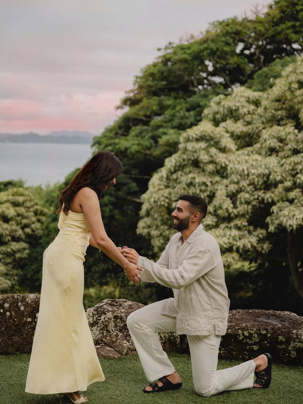 Jiyaa Shankar Engaged with Kaaran Shares Photos