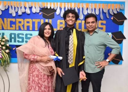 Kalvakuntla Himanshu Rao Shares Special Wishes on his Mother Birthday