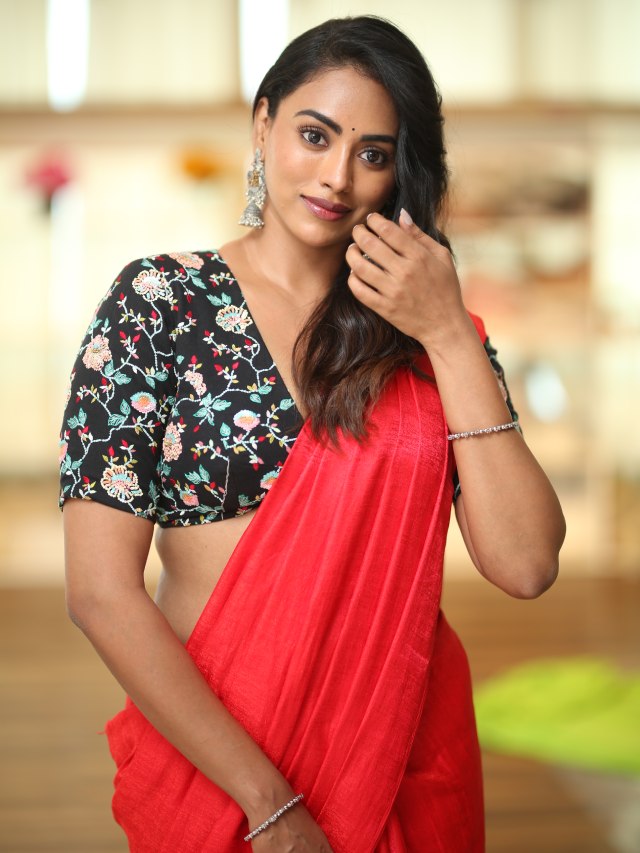 Kamakshi Bhaskarla Stunning Looks in Saree