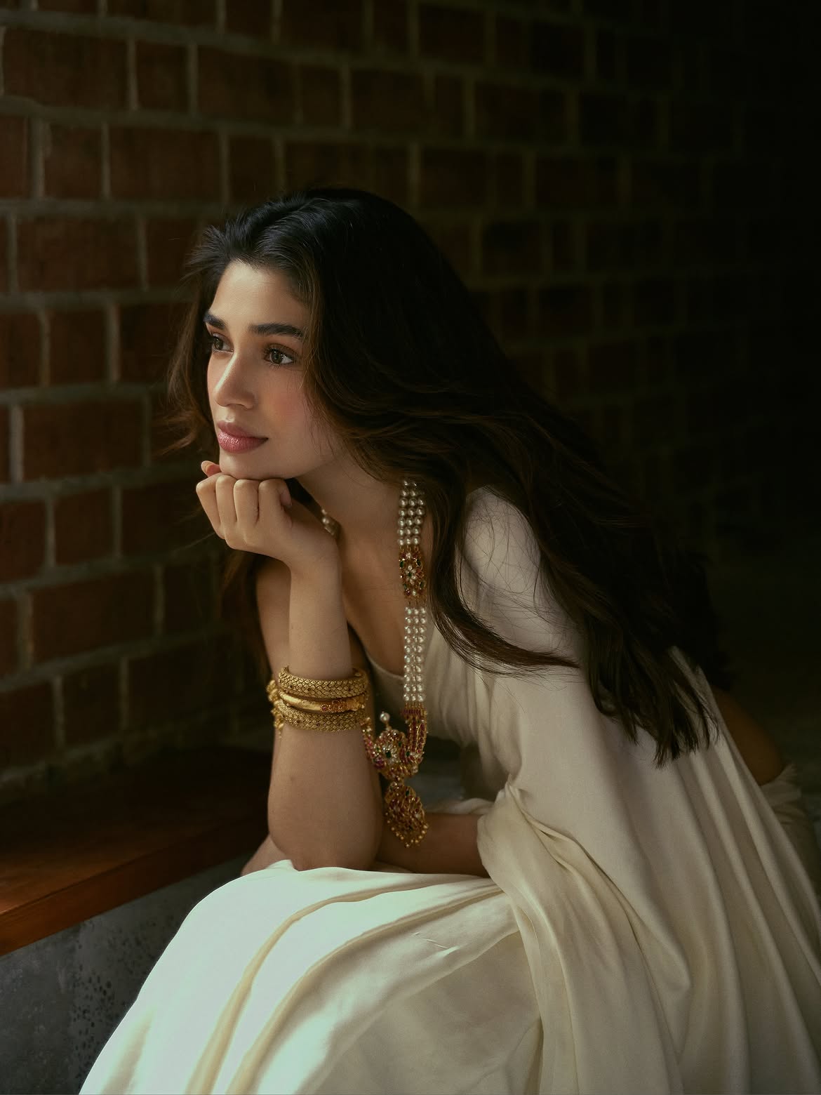 Krithi Shetty Stunning Looks with Ornaments on Onam Festival