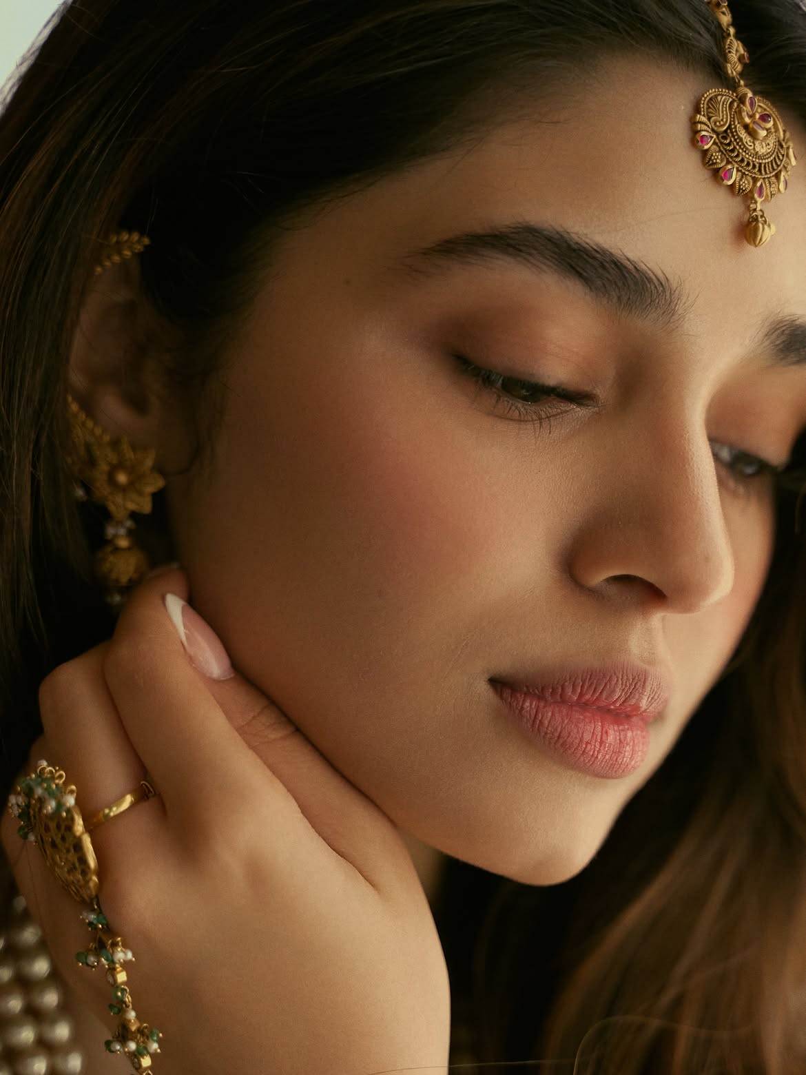 Krithi Shetty Stunning Looks with Ornaments on Onam Festival