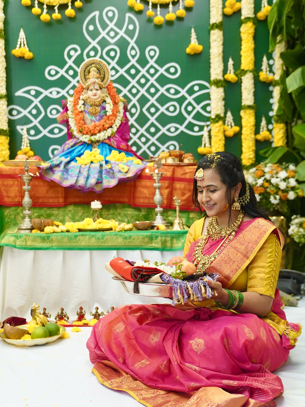 Lasya Manjunath Varalakshmi Vratham Celebrations