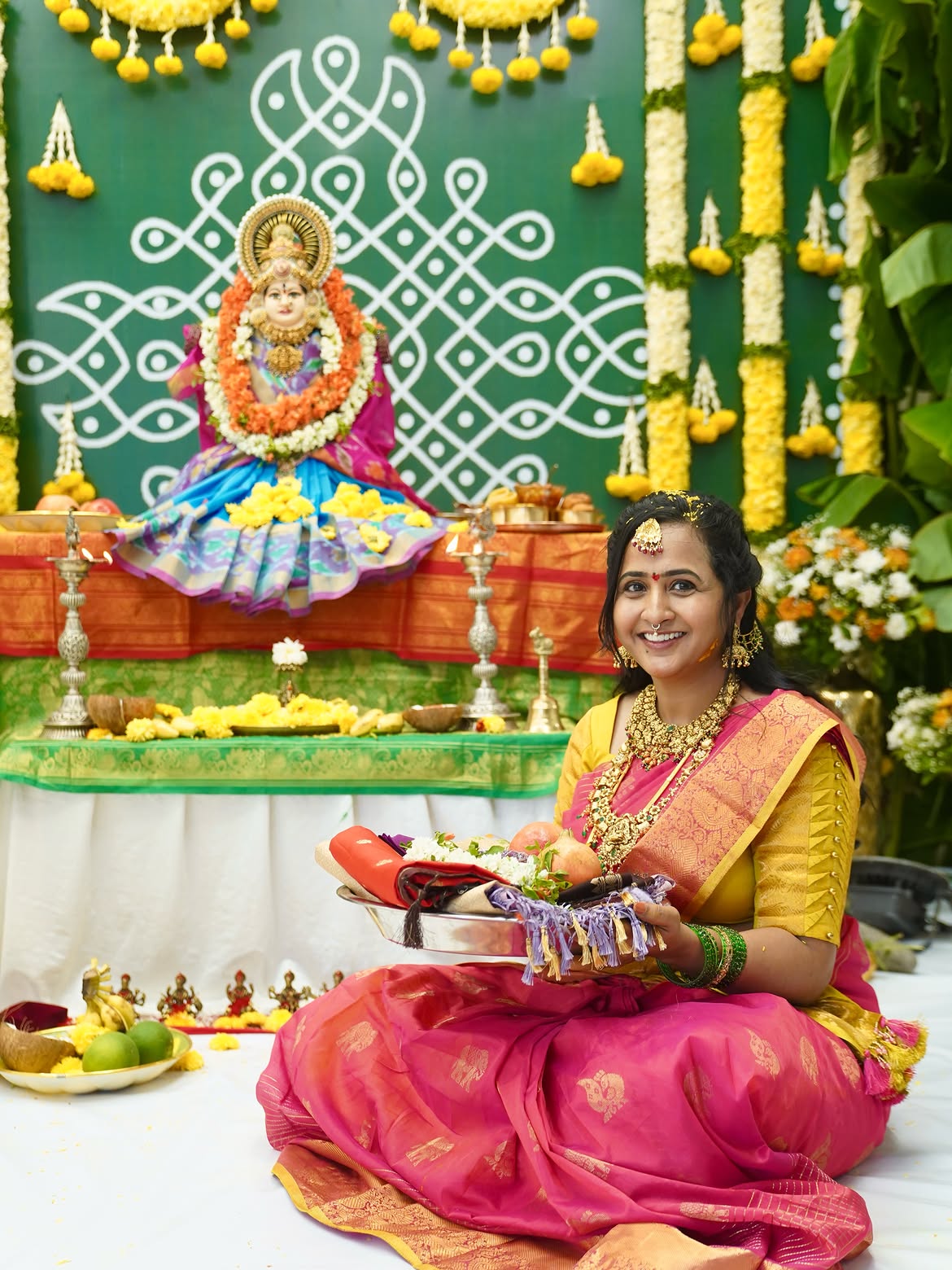 Lasya Manjunath Varalakshmi Vratham Celebrations
