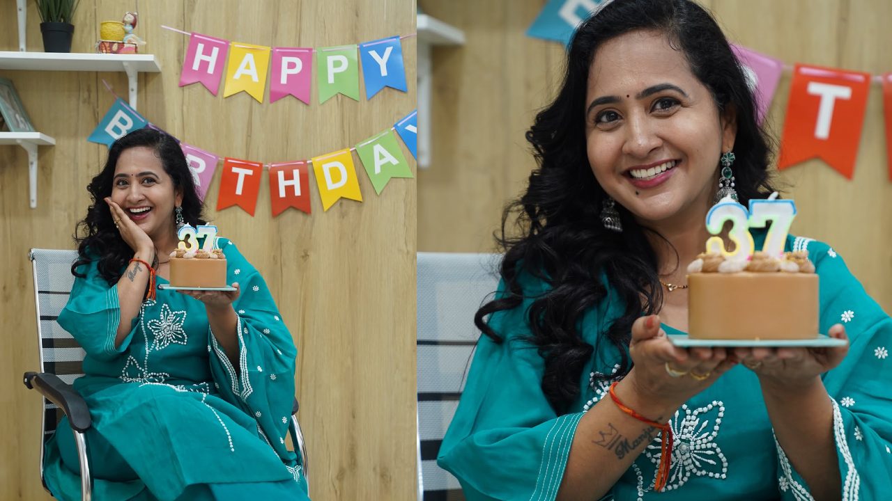 Anchor Lasya : యాంకర్ లాస్య పుట్టిన రోజు వేడుకలు.. ఫొటోలు..