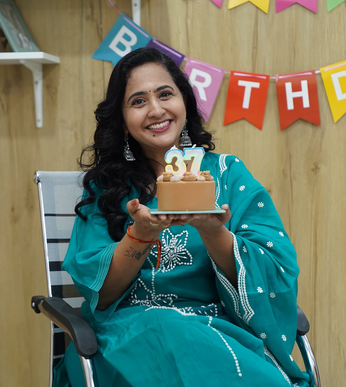 Anchor Lasya Birthday Celebrations