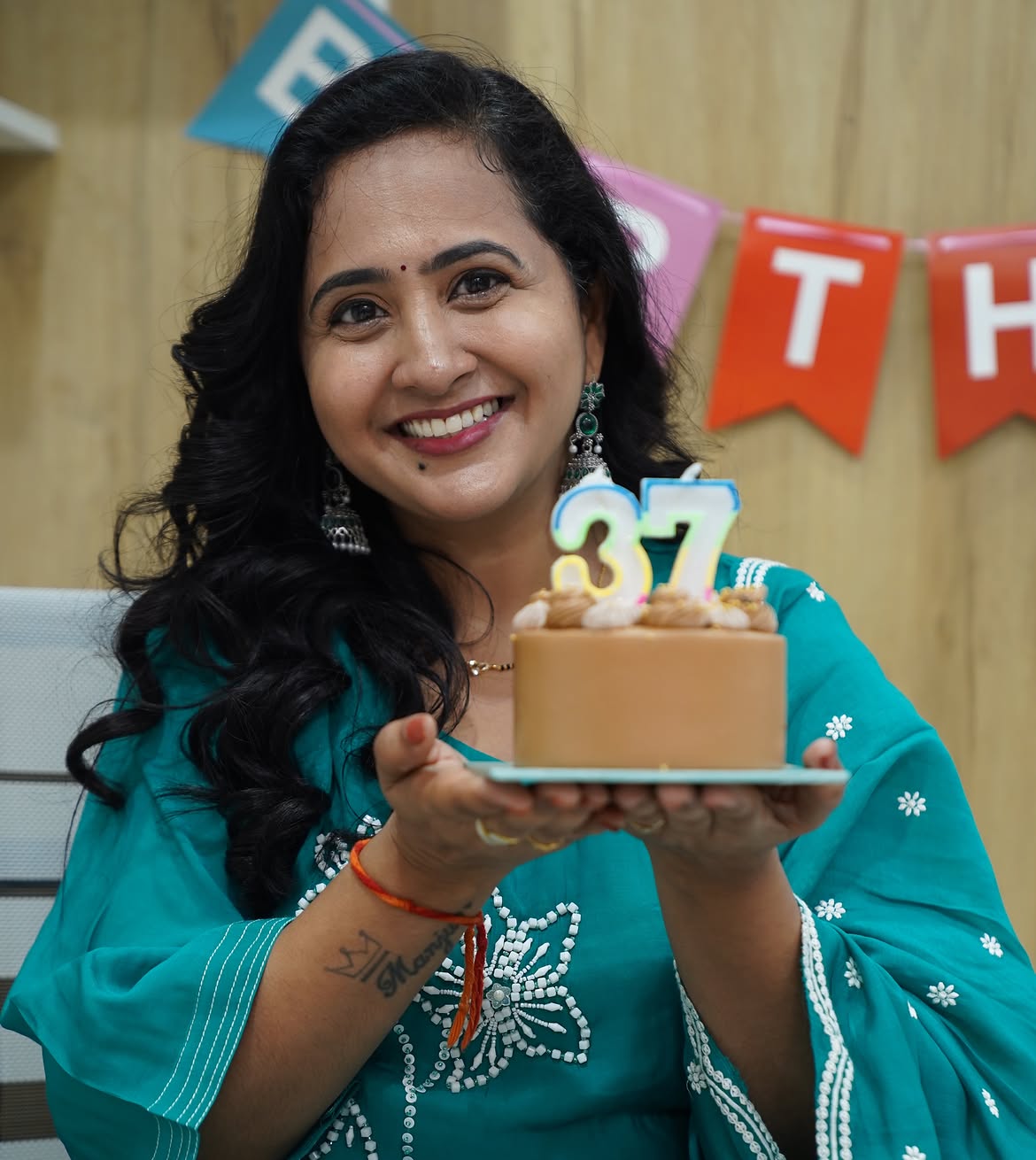 Anchor Lasya Birthday Celebrations