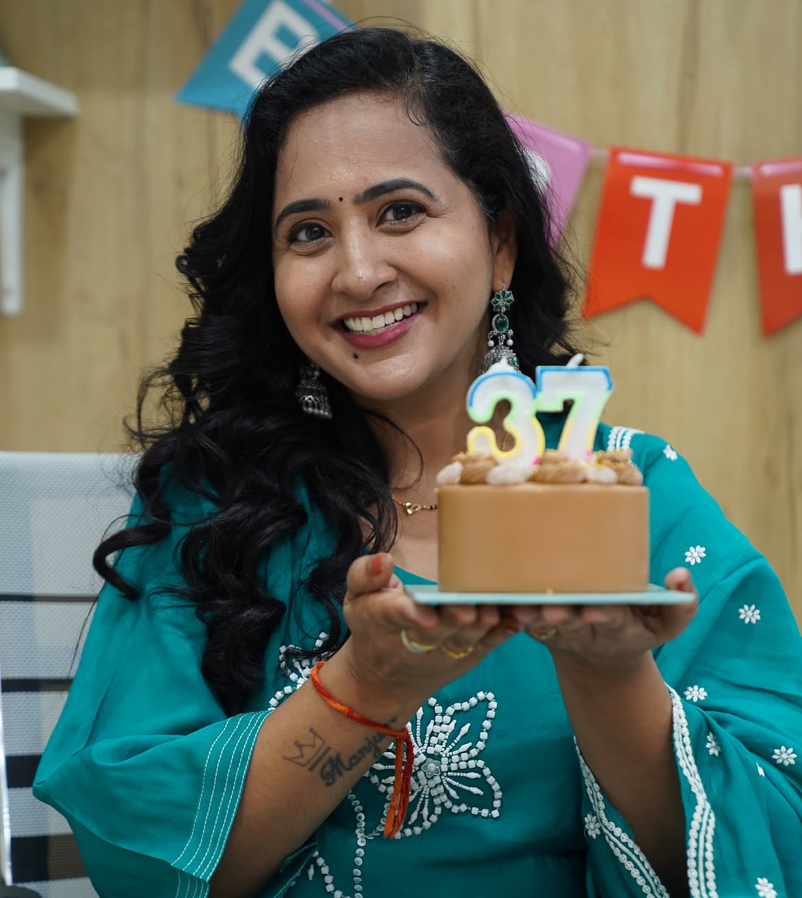 Anchor Lasya Birthday Celebrations