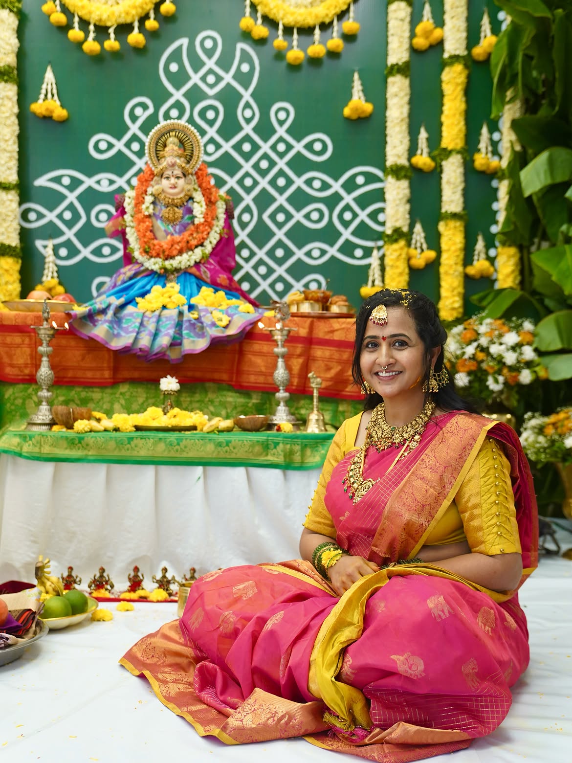 Lasya Manjunath Varalakshmi Vratham Celebrations