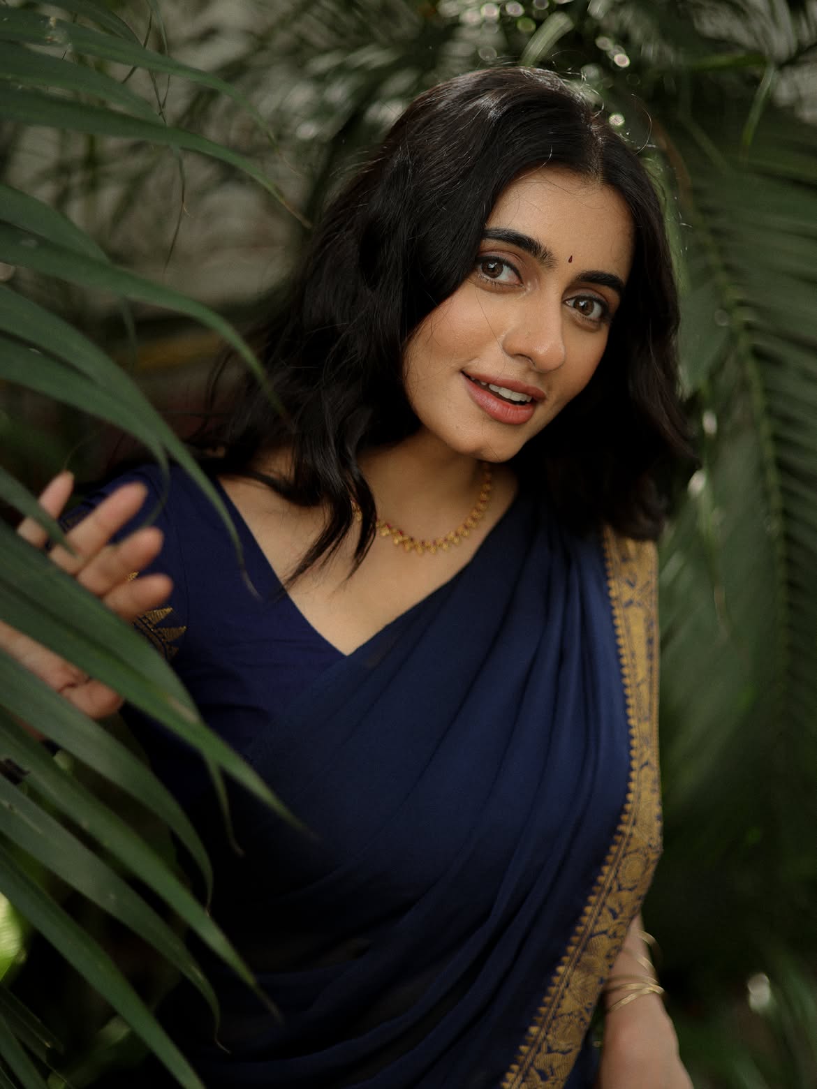 Maanasa Choudhary Mesmerizing Looks in Half Saree