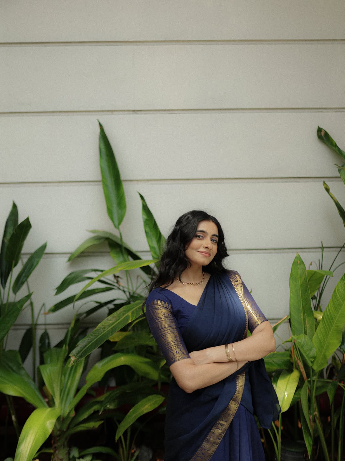 Maanasa Choudhary Mesmerizing Looks in Half Saree