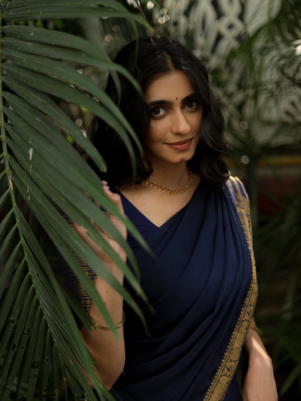 Maanasa Choudhary Mesmerizing Looks in Half Saree