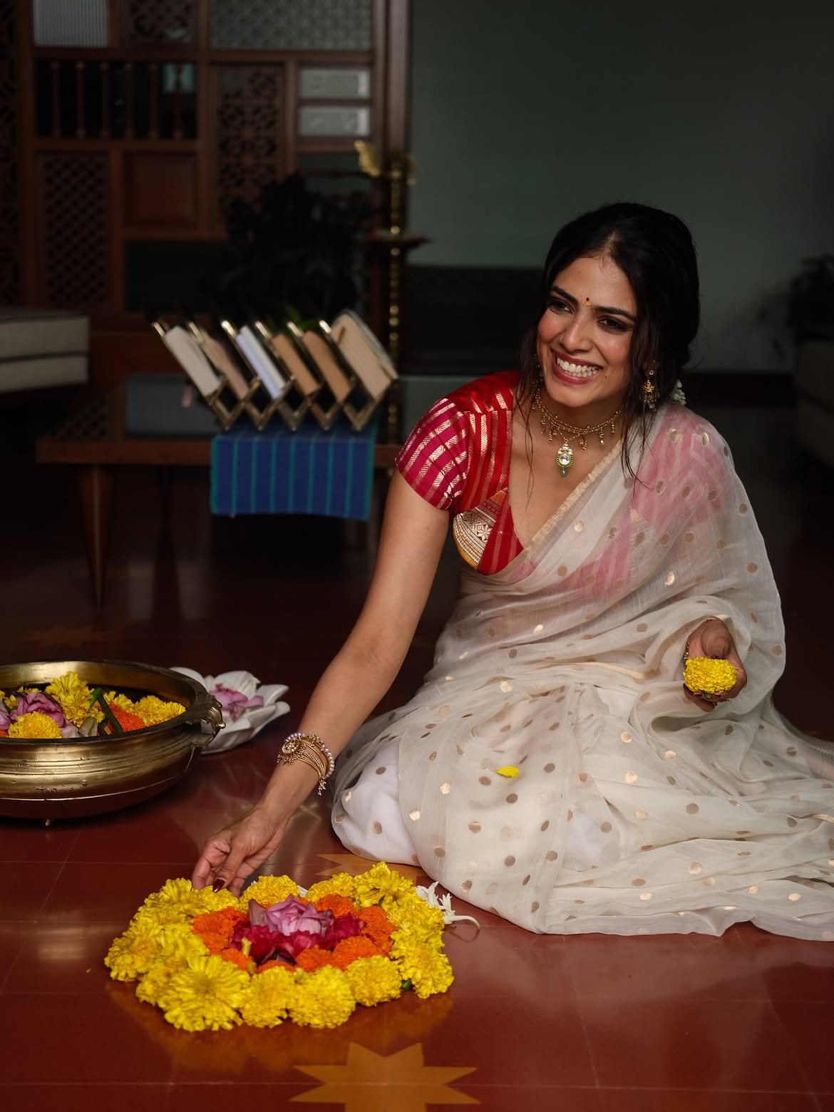 Malavika Mohanan Onam Special Photos