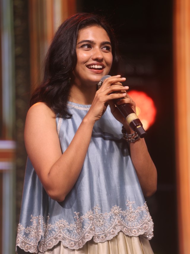 Mamitha Baiju Cute Photos from Vishwanath And Sons Pre Release Event