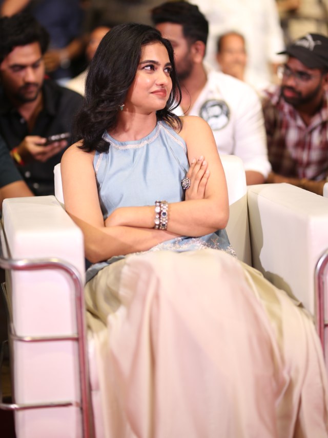 Mamitha Baiju Cute Photos from Vishwanath And Sons Pre Release Event
