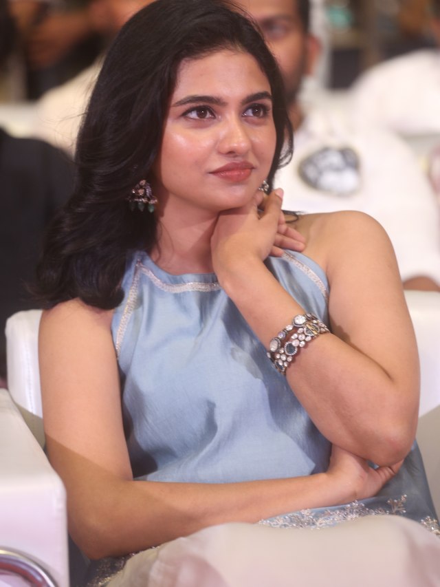 Mamitha Baiju Cute Photos from Vishwanath And Sons Pre Release Event