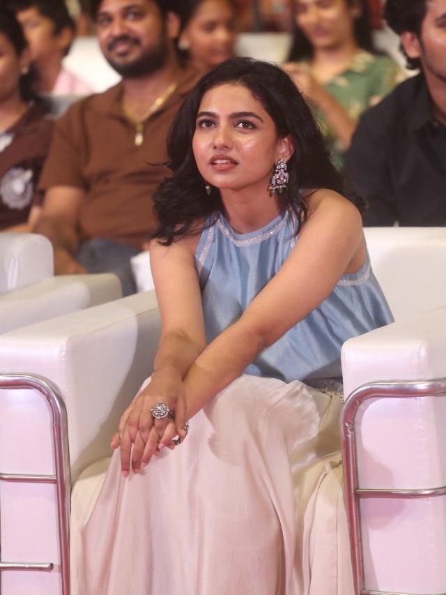 Mamitha Baiju Cute Photos from Vishwanath And Sons Pre Release Event
