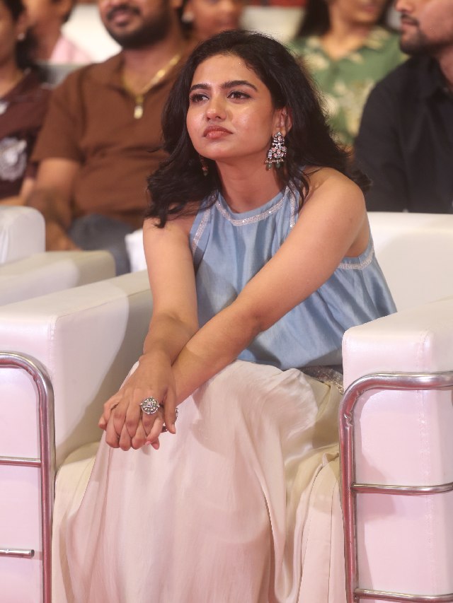 Mamitha Baiju Cute Photos from Vishwanath And Sons Pre Release Event