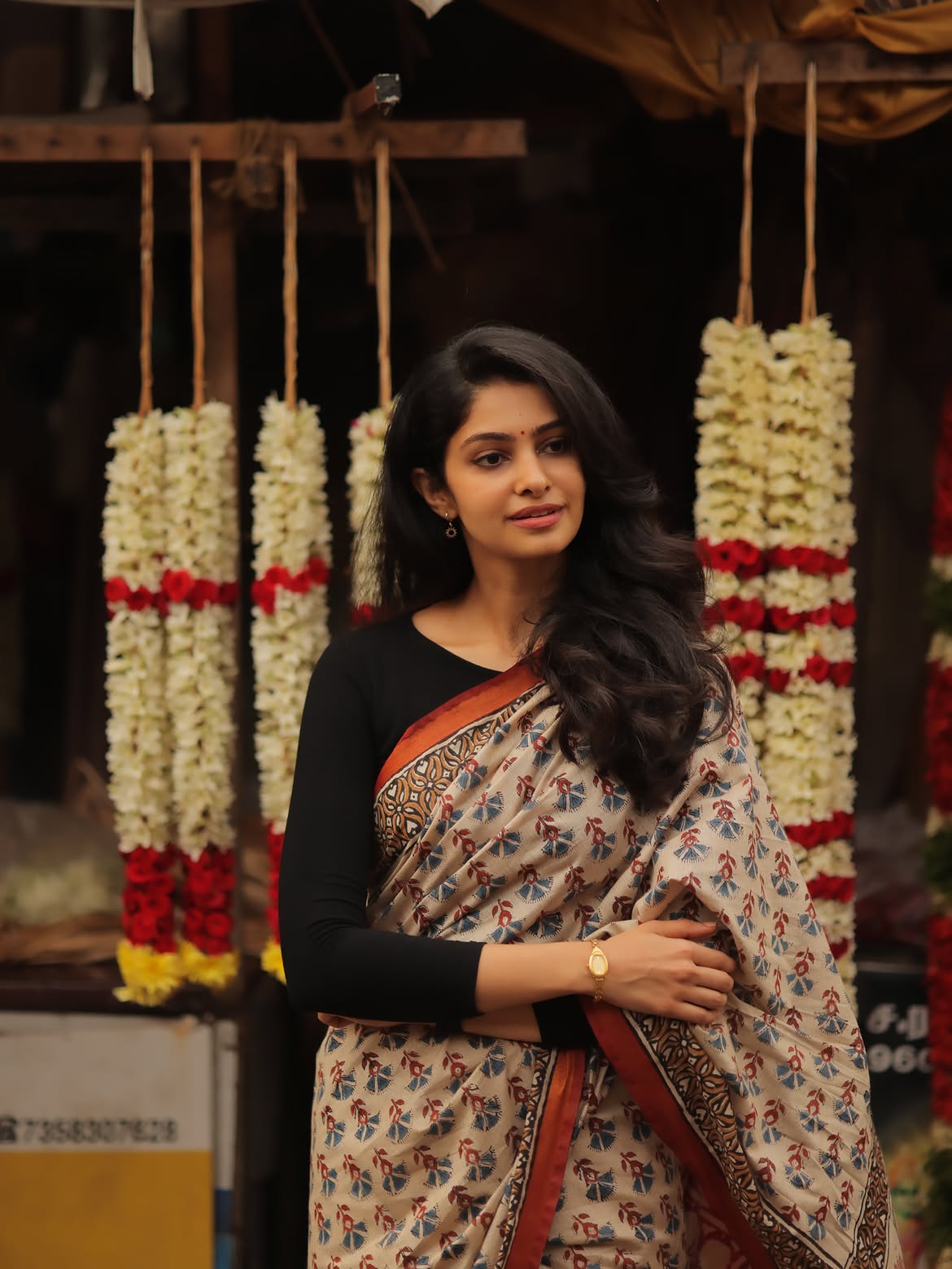 Manasa Varanasi Cute Photos in Saree