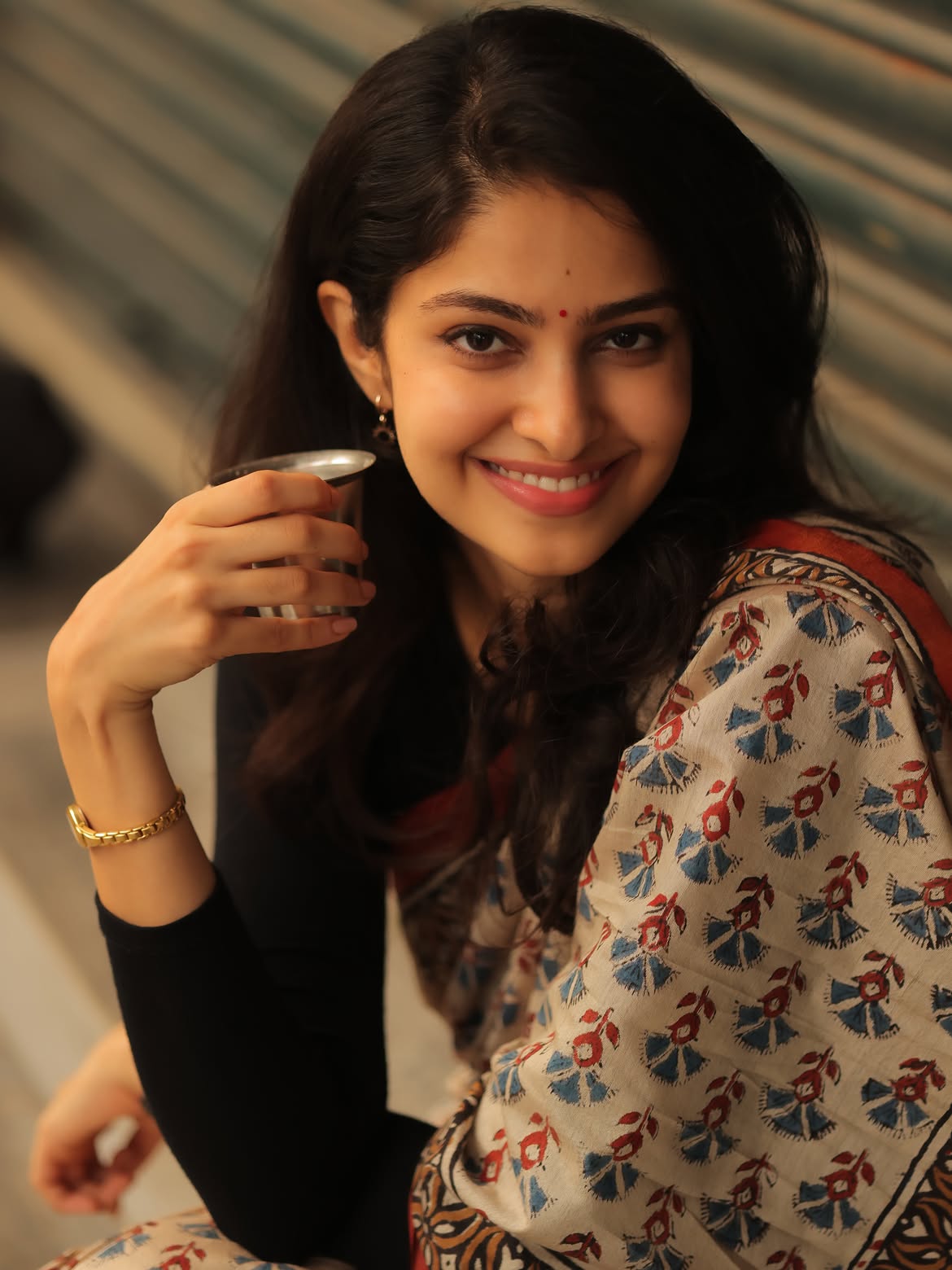 Manasa Varanasi Cute Photos in Saree