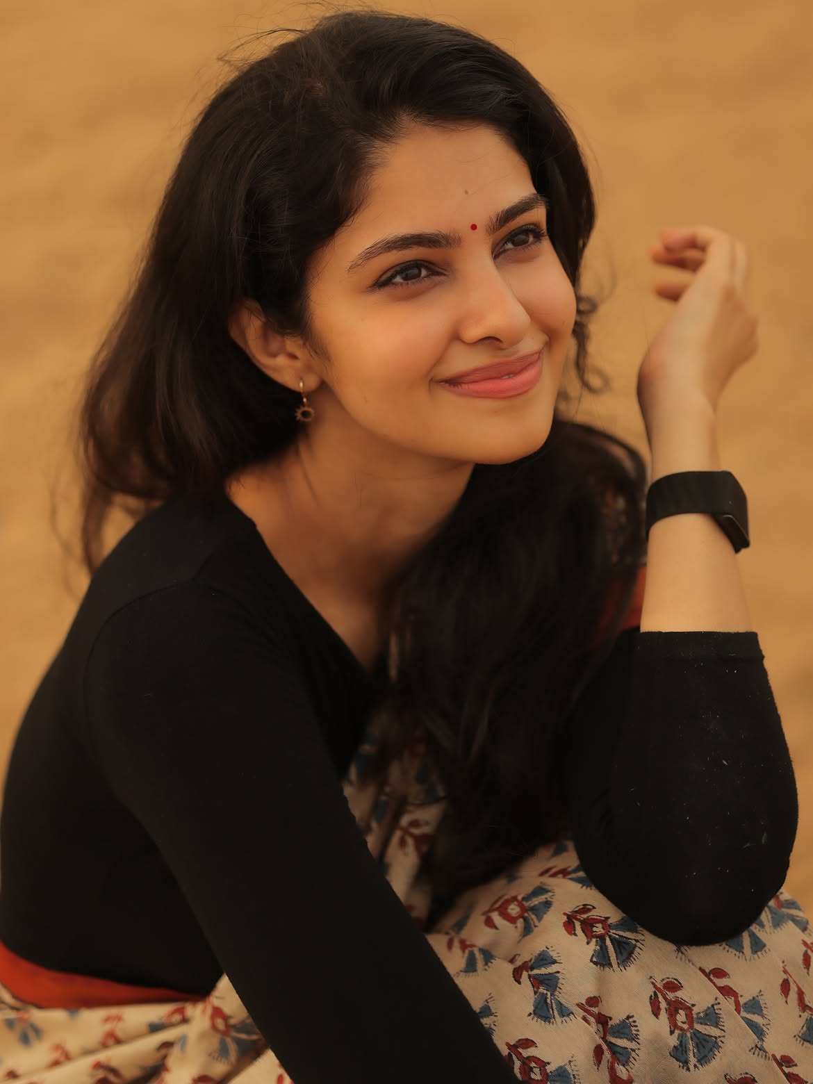 Manasa Varanasi Cute Photos in Saree