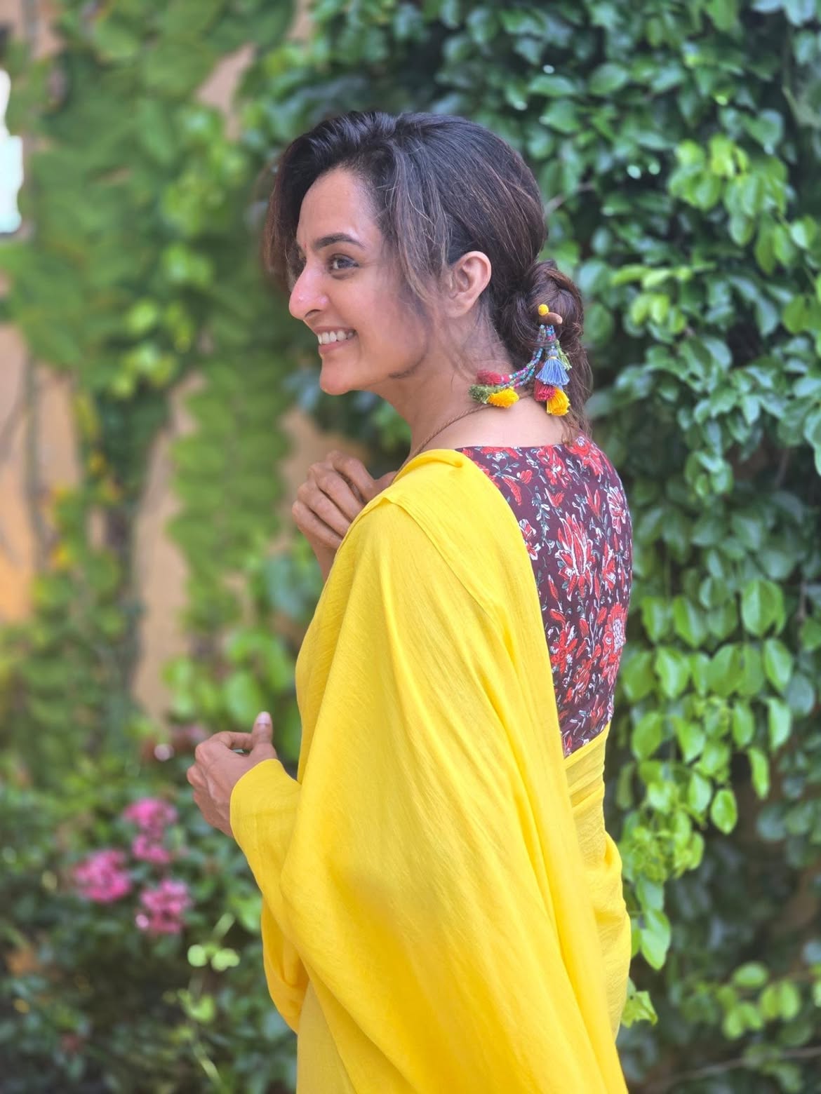 Malayalam Star Actress Manju Warrier Onam Celebrations