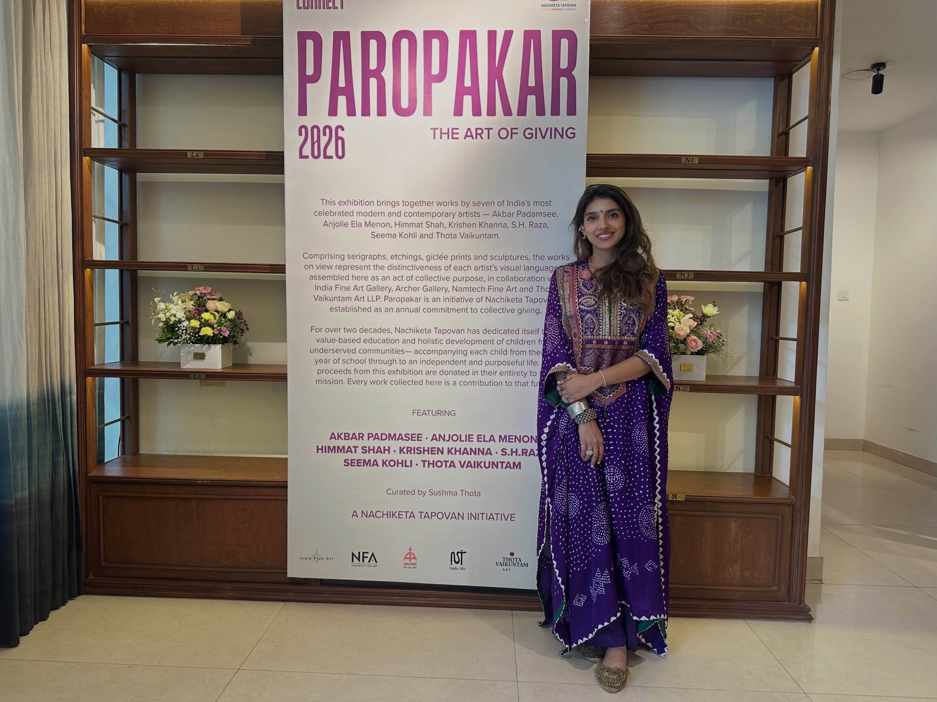 Miheeka Daggubati Shares Photos from her Art Gallery