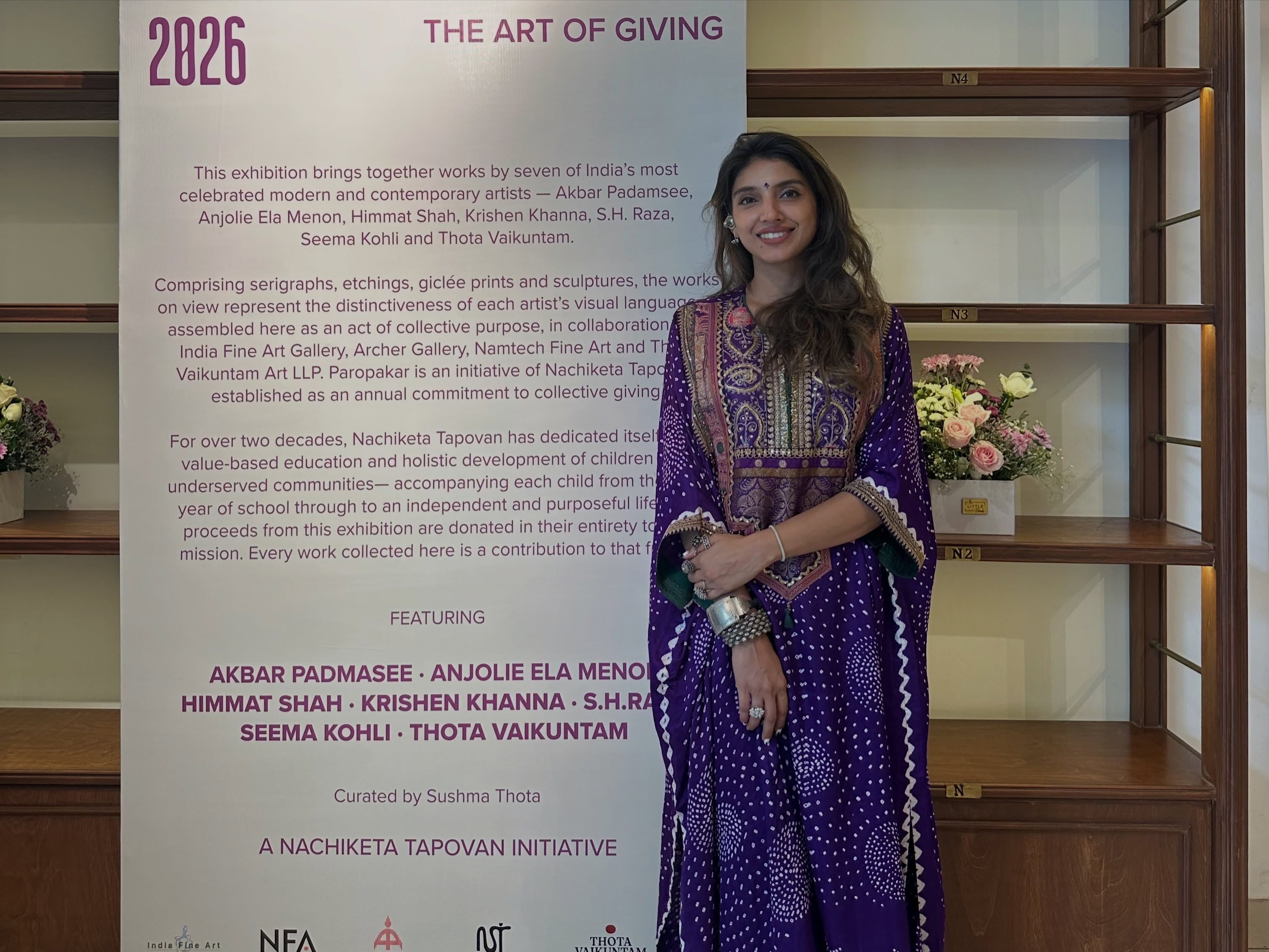 Miheeka Daggubati Shares Photos from her Art Gallery