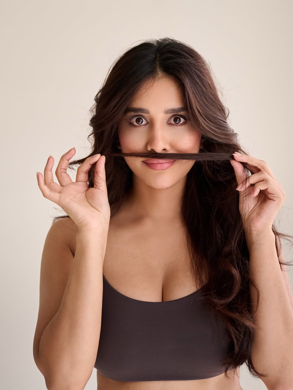Nabha Natesh Cute Photos in Short Dress