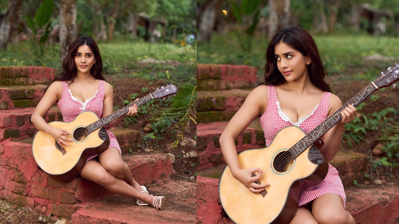 Nabha Natesh : గిటార్ పట్టుకొని అందాలు ఆరబోస్తున్న నభా నటేష్.. ఫొటోలు..