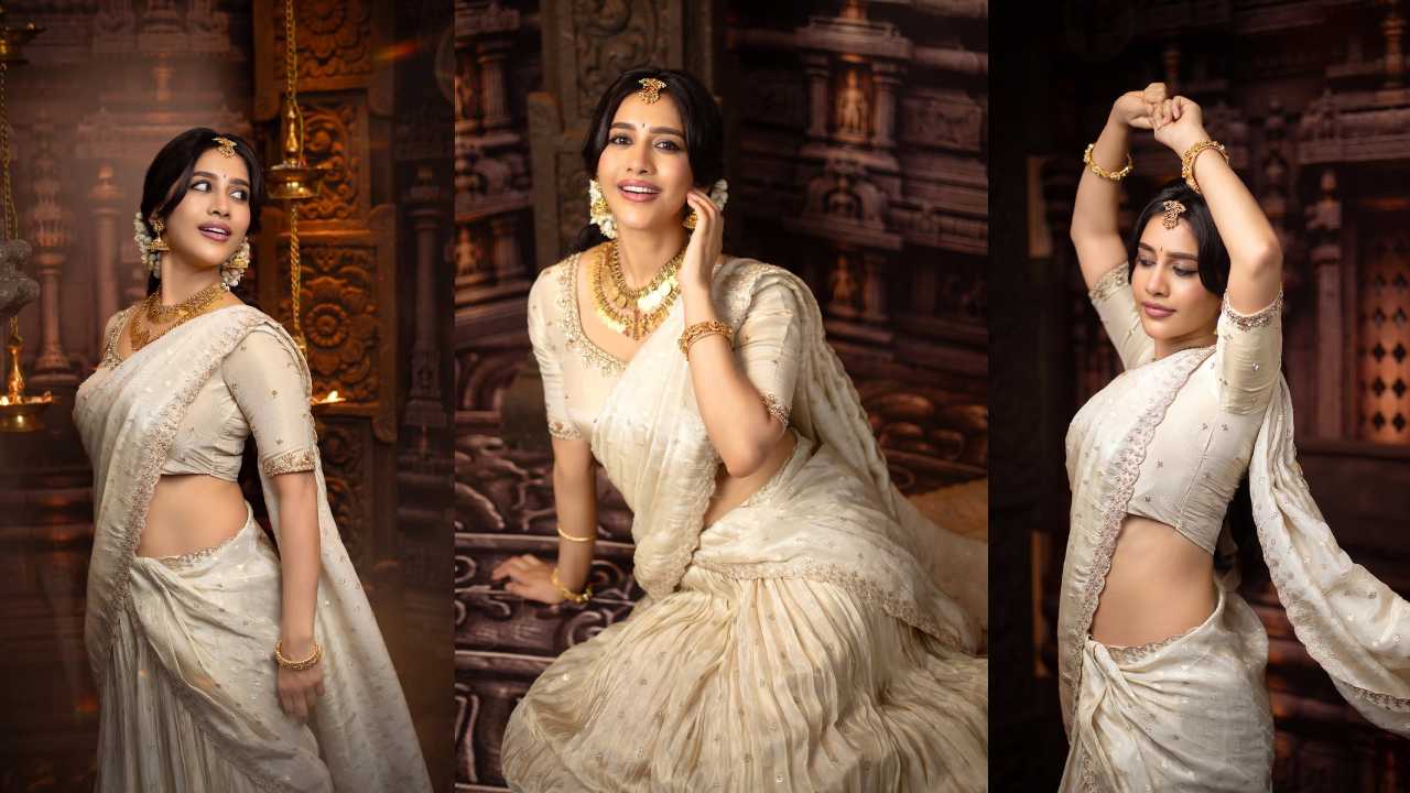 Nabha Natesh : ఓనం స్పెషల్.. చీరకట్టులో భారీ ఆభరణాలతో నభా నటేష్..