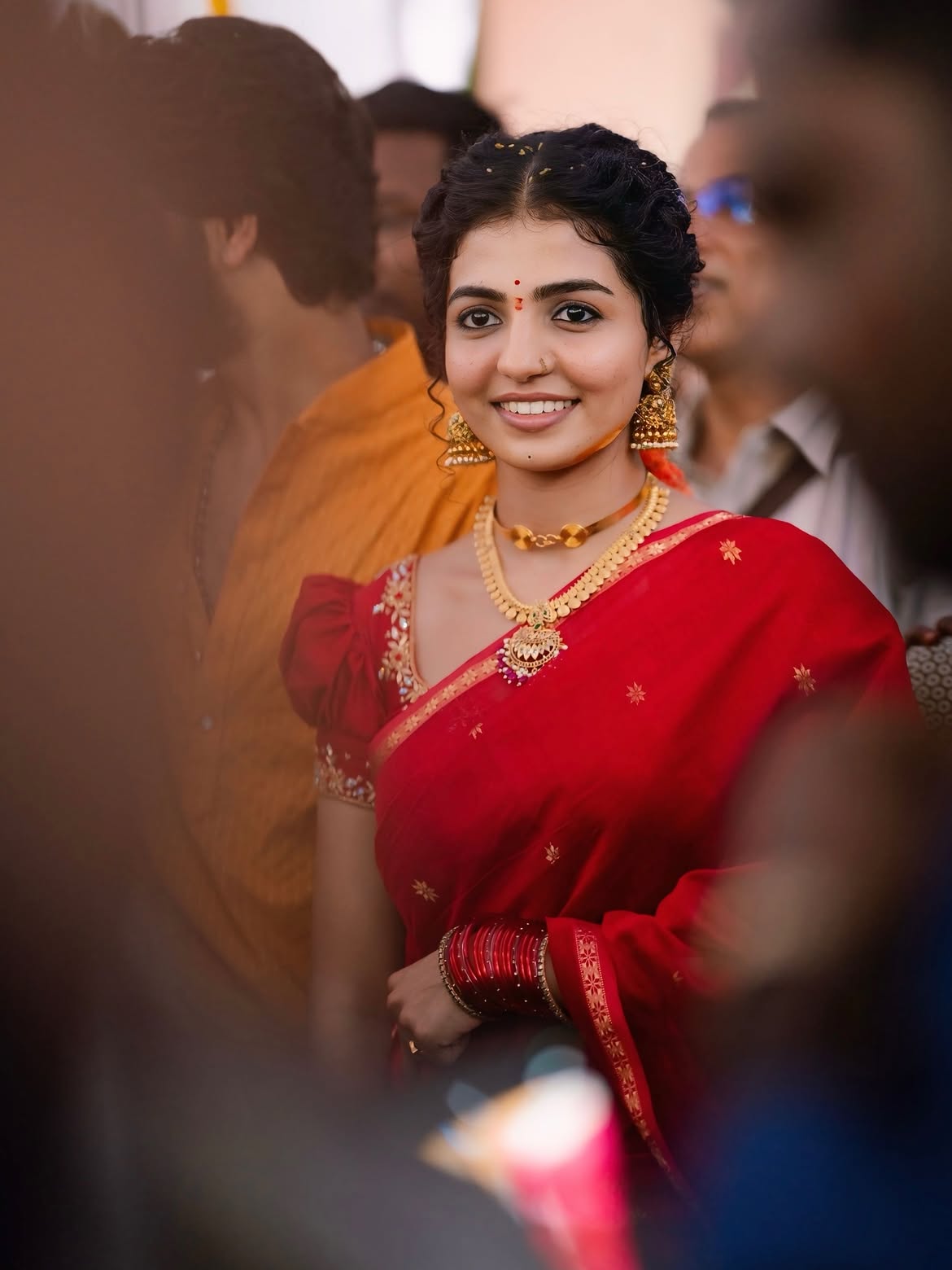 Nagadurga Stunning Looks in Saree