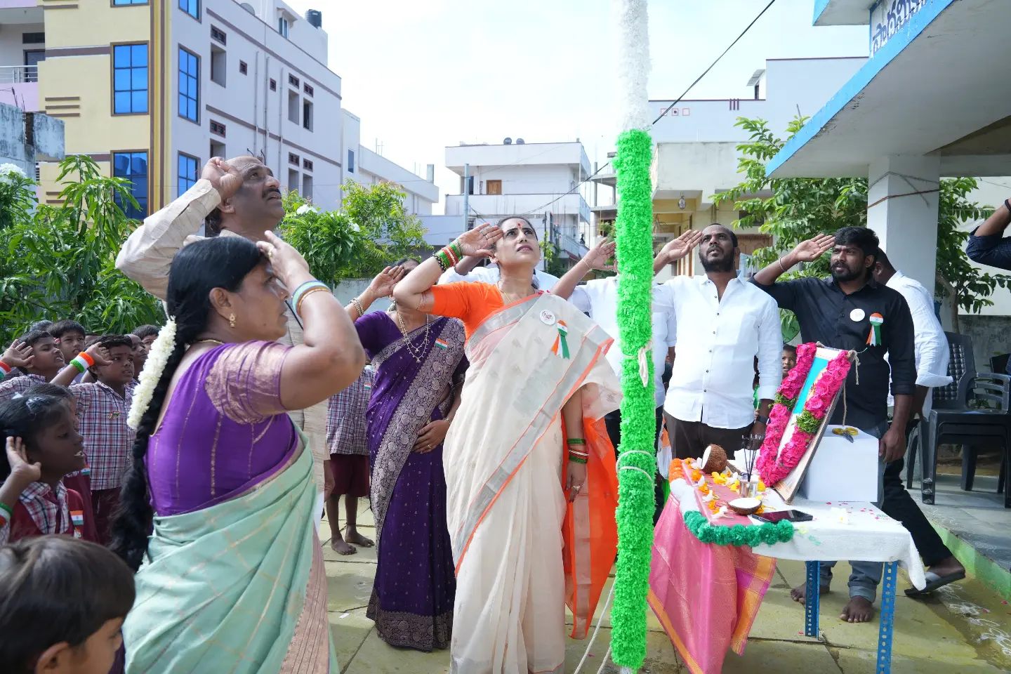 Nandamuri Deepika Janaki Ram Independence Day Celebrations