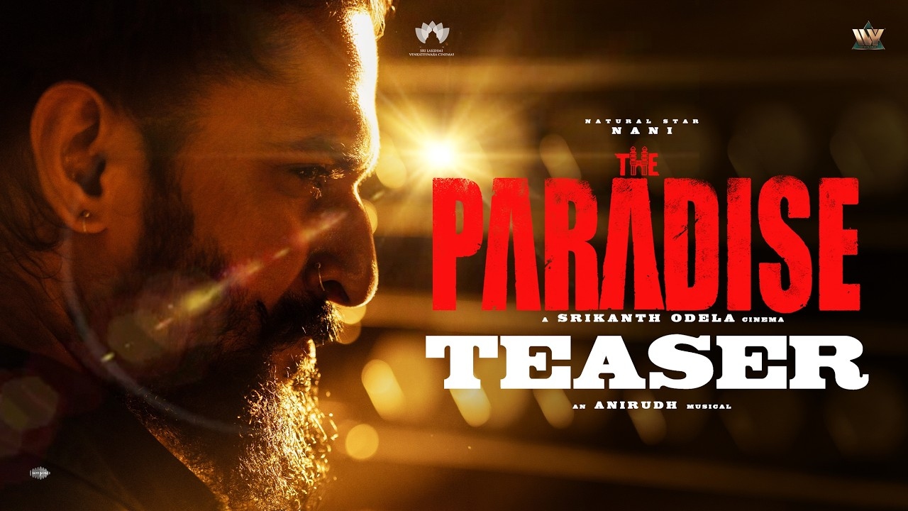 The Paradise Teaser : ది ప్యార‌డైజ్ టీజ‌ర్‌.. నాని వీర మాస్ విధ్వంసం.. అదిరిపోయిన జ‌డ‌ల్ జ‌మానా..