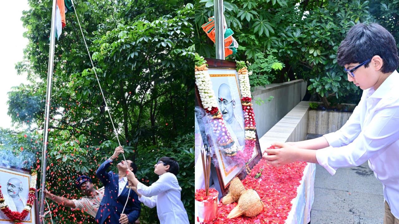Nara Devansh : జెండా ఎగురవేసిన చంద్రబాబు మనవడు.. నారా దేవాన్ష్ స్వాతంత్ర్య దినోత్సవ వేడుకలు..