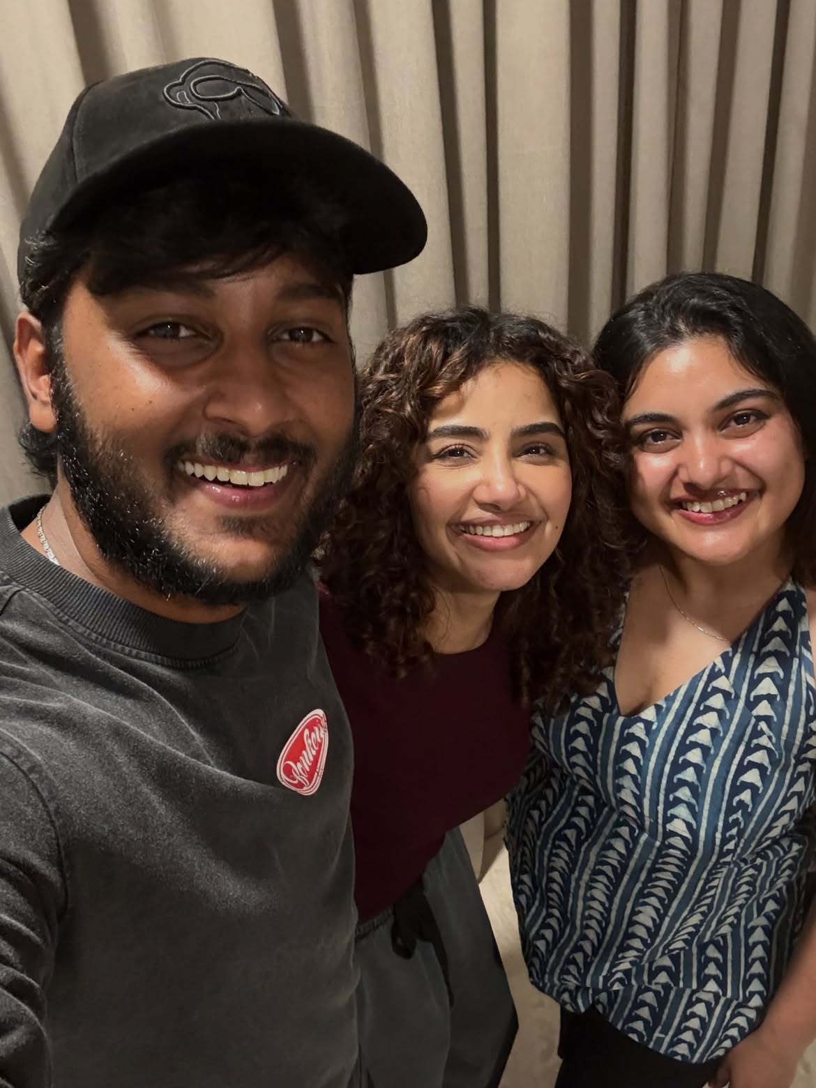 Nikhil Thomas Shares Photos with Anupama Parameswaran and Nivetha Thomas