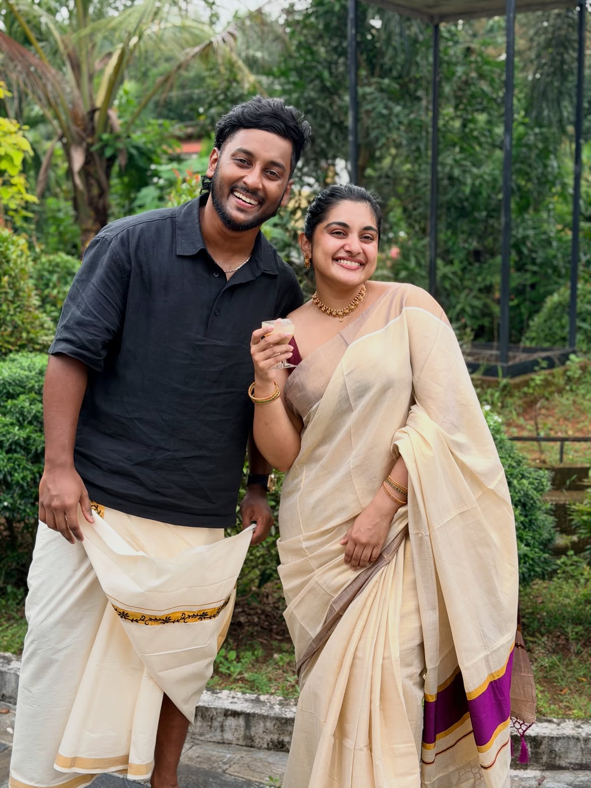 Nivetha Thomas Onam Celebrations