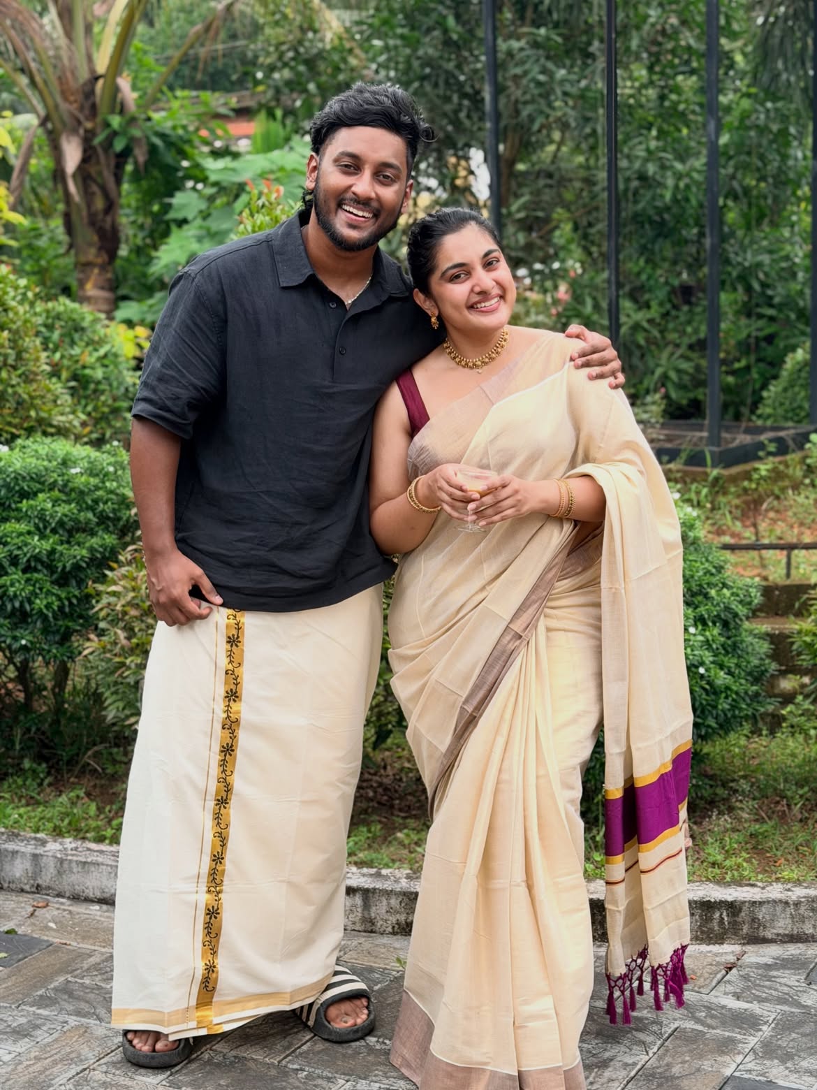 Nivetha Thomas Onam Celebrations