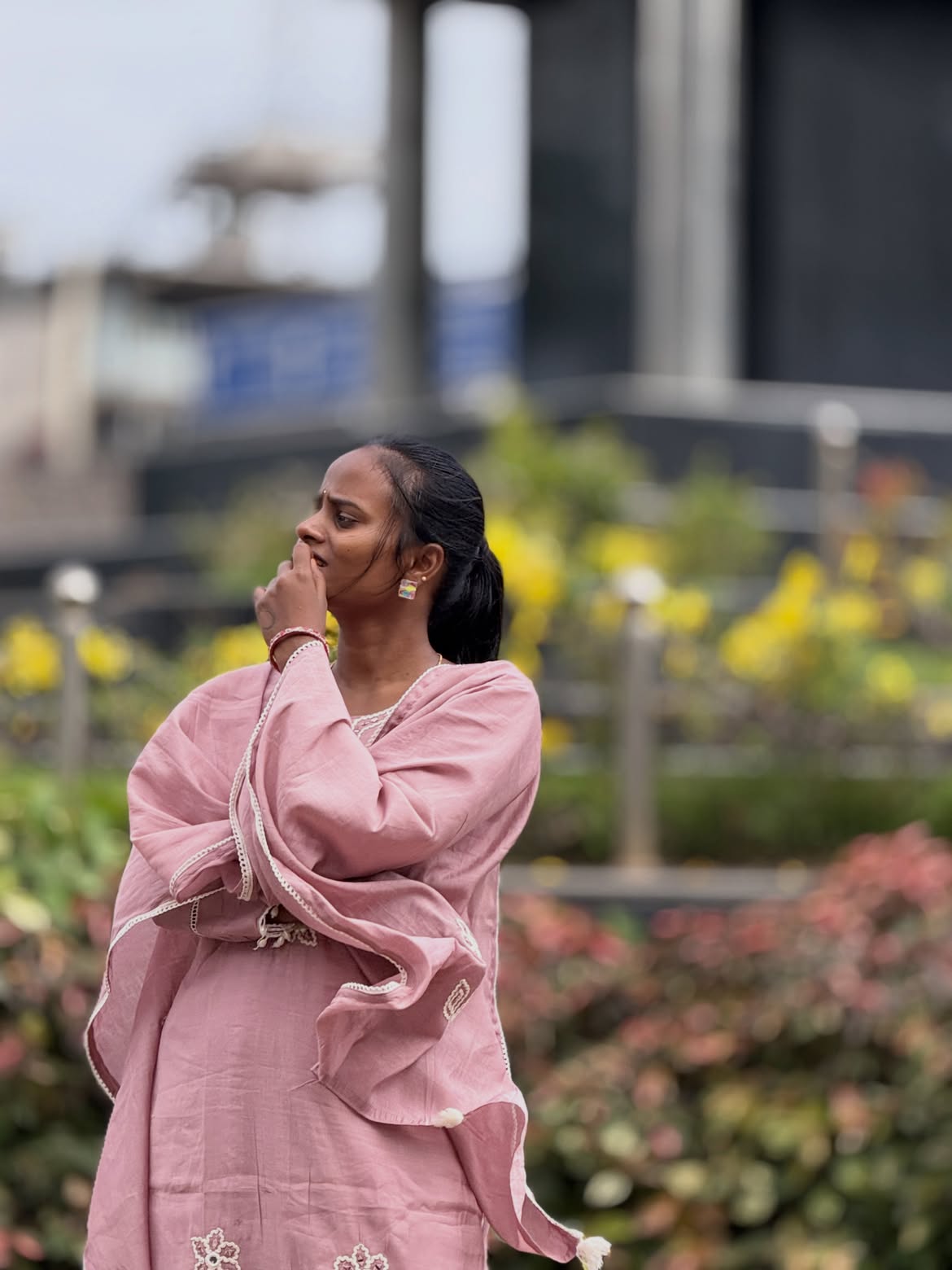 Patas Faima Went to Hyderabad Zoo with her Husband and Family