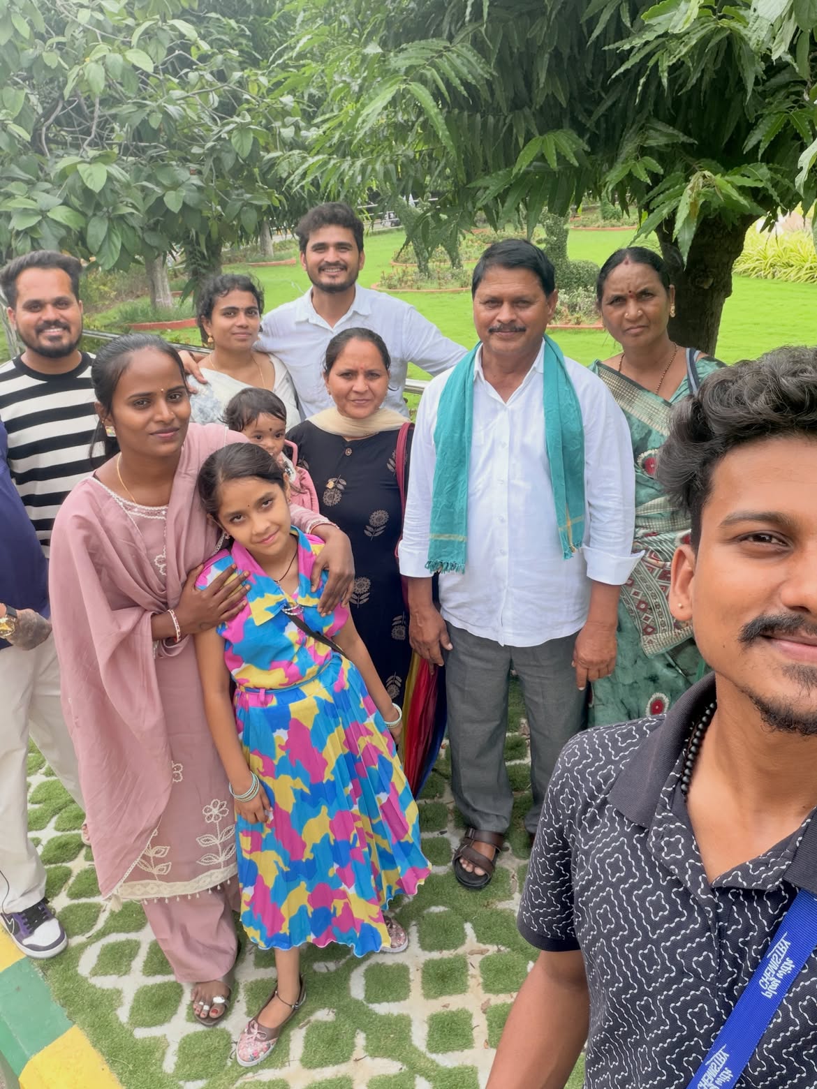Patas Faima Went to Hyderabad Zoo with her Husband and Family